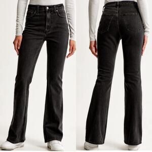 Abercrombie & Fitch Curve Love The Vintage Flare High-Rise Jeans 31
